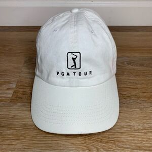 PGA Tour White Classic Standard Cap Hat